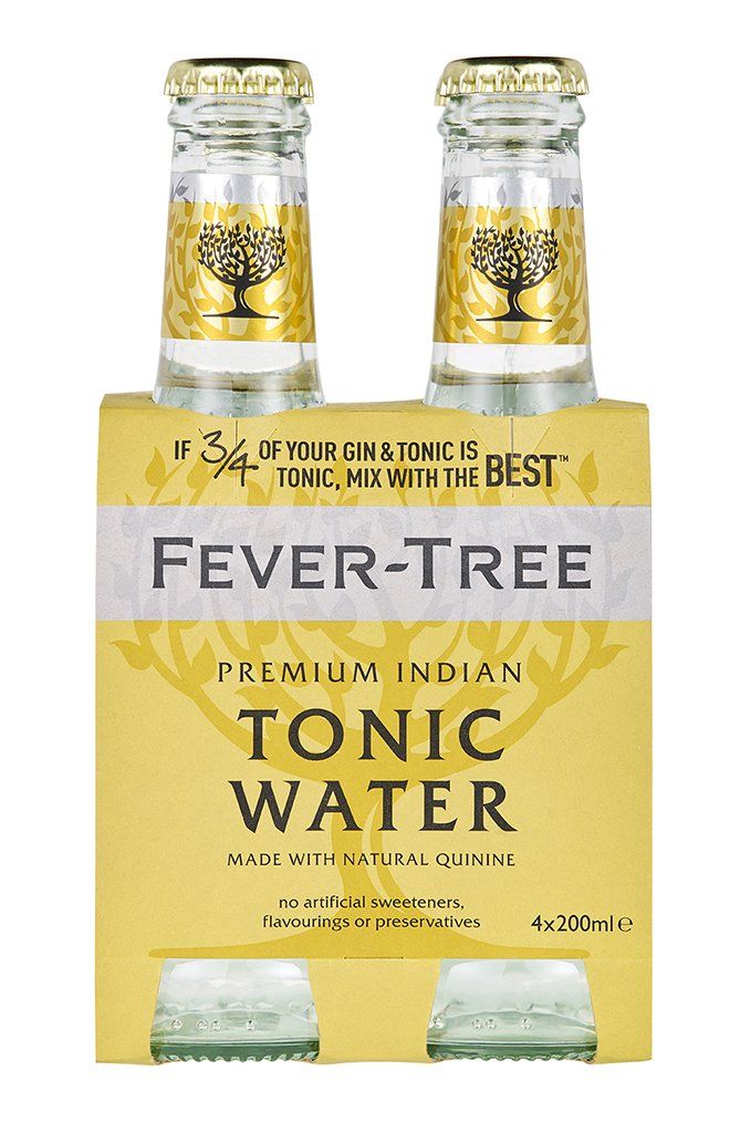 Fever Tree Indian Tonic Water 200ml 4-Pack - Boozy.ph