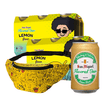 2 San Miguel Flavored Beer Lemon 330 mL Can 6-Pack + 1 San Miguel Belt Bag (Freebie)