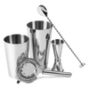 Urban Bar Steel 5-Piece Cocktail Set