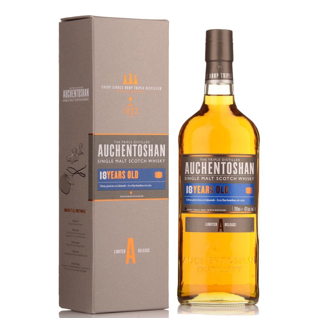 Auchentoshan 18yo 700ml - Boozy.ph