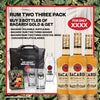 Bacardi Rum Two Three Pack
