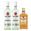2 Bacardi Superior + FREE Bacardi Gold 375ml Bundle