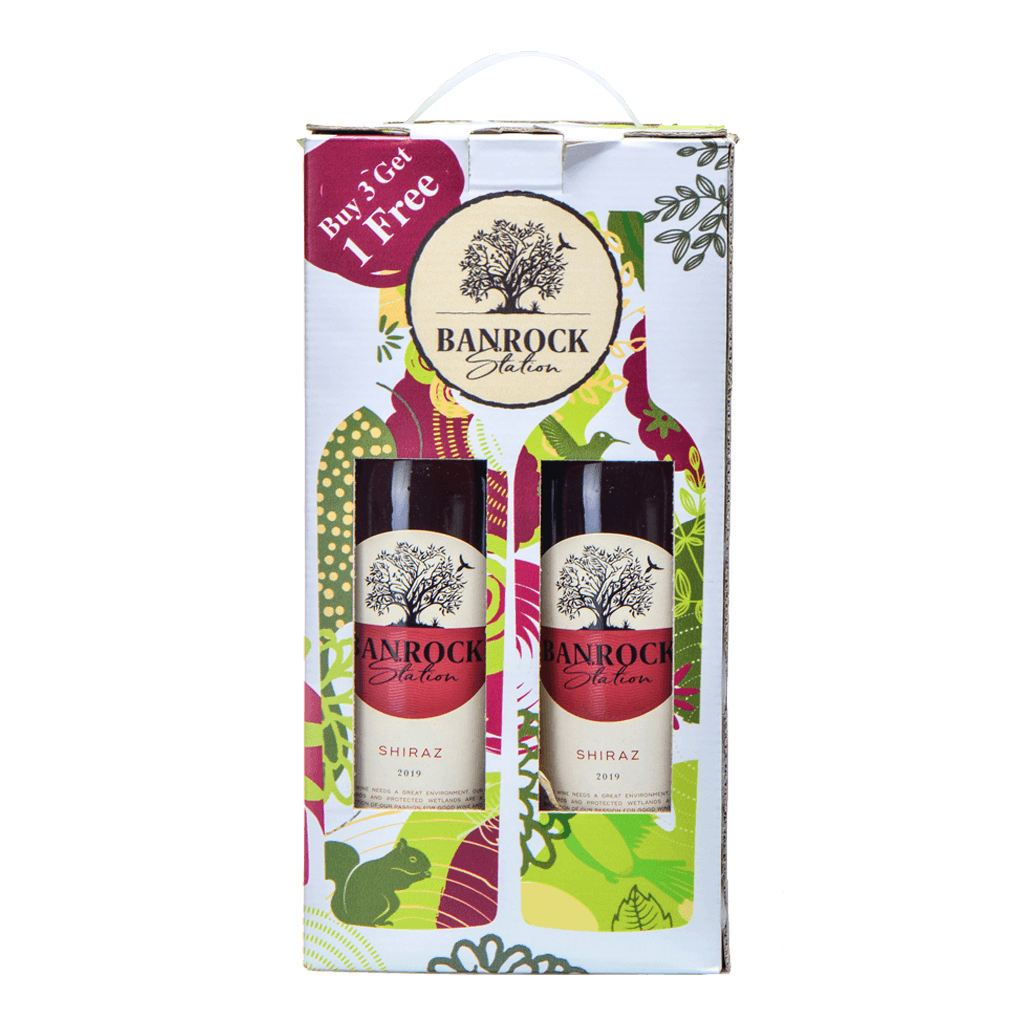 Banrock Station 3+1 (3 Shiraz, 1 FREE Moscato)