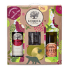 2 Banrock Station Bottles (Shiraz and Moscato) with FREE Wine Glass