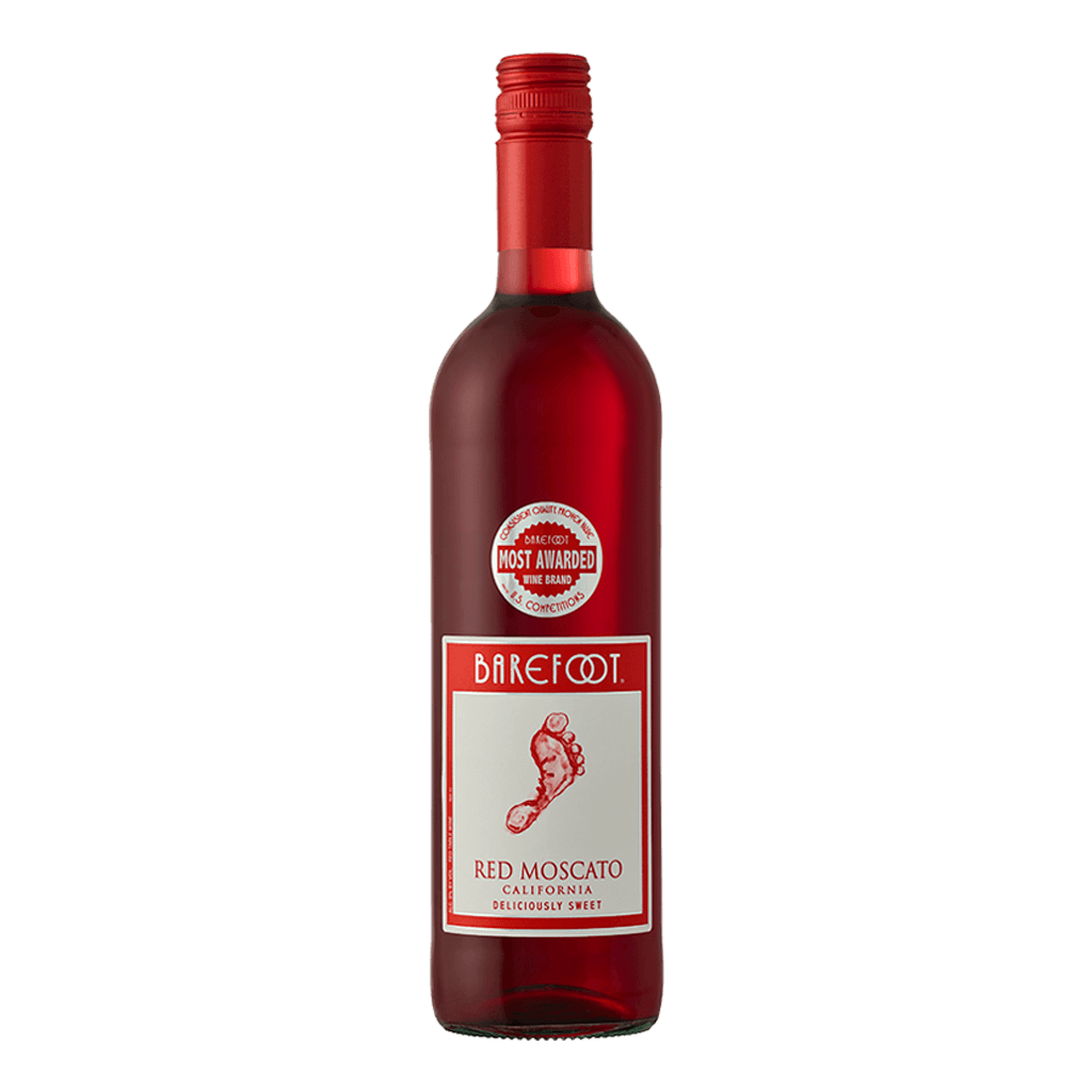 Barefoot Red Moscato 750ml
