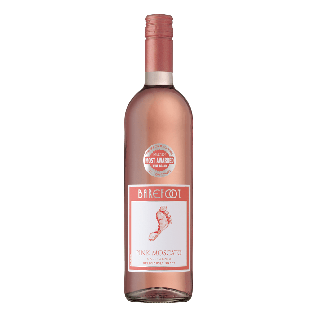 Barefoot Pink Moscato 750ml - Boozy.ph