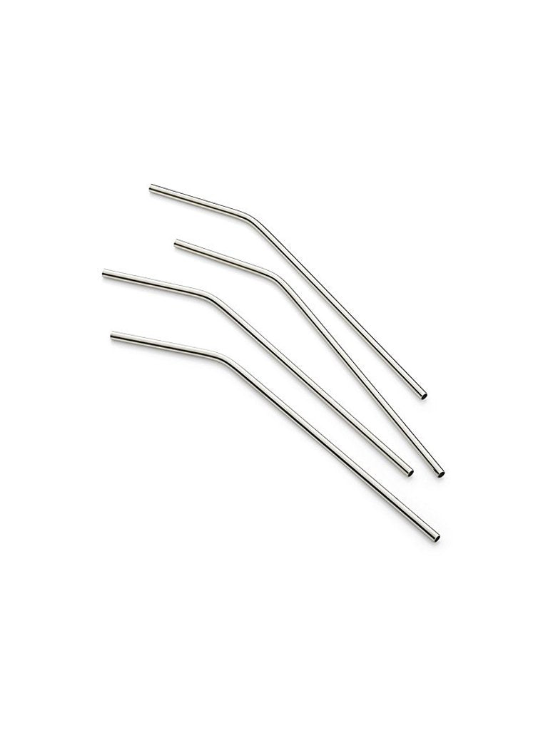 Stainless Steel Straws, Set of 4 by Crate & Barrel