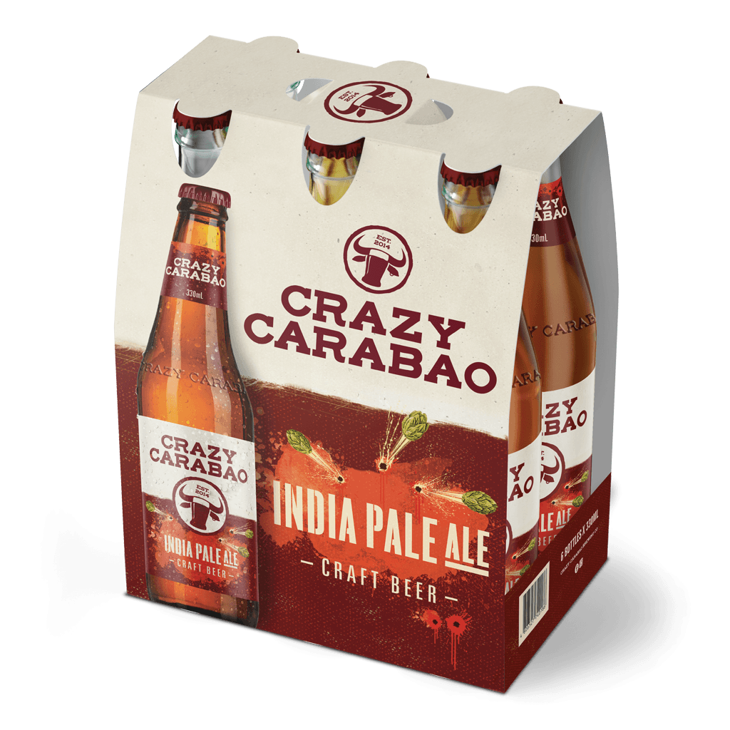 Crazy Carabao IPA 330ml Bottle 6-Pack