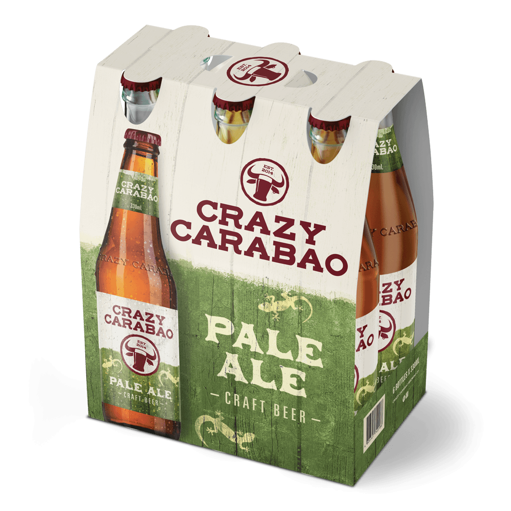Crazy Carabao Pale Ale 330ml Bottle 6-Pack