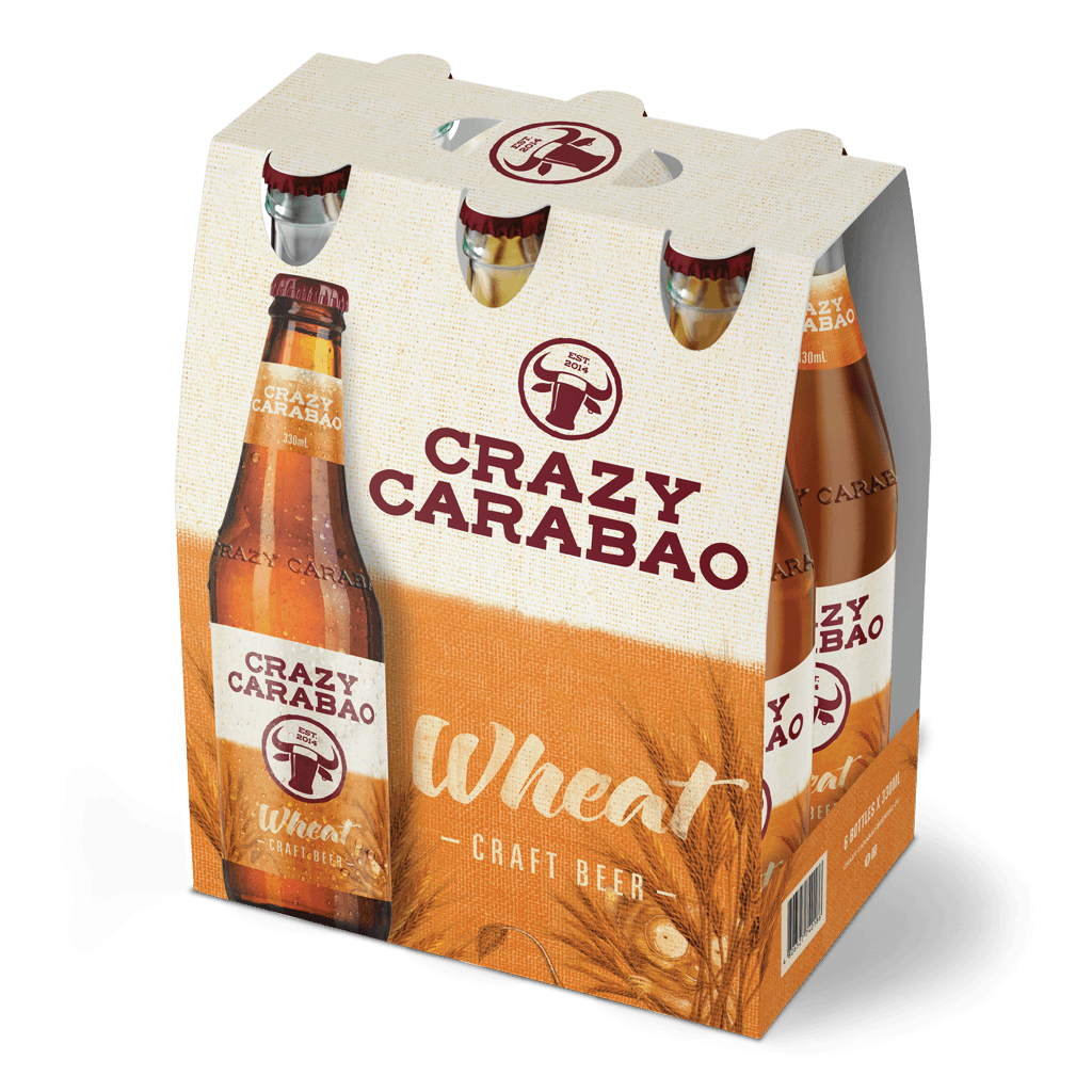 Crazy Carabao Wheat 330ml Bottle 6-Pack