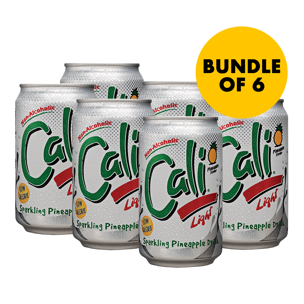 Cali Light Pineapple 330 mL Can Bundle of 6