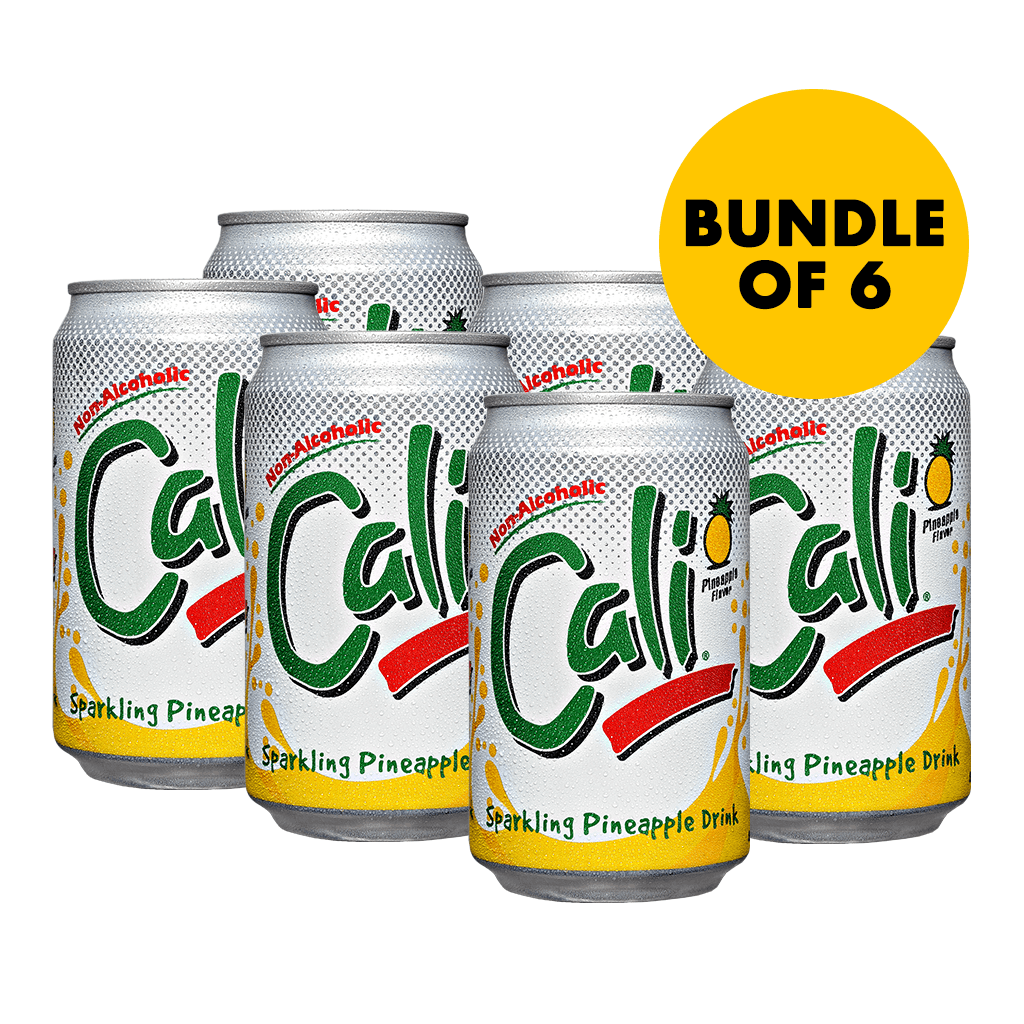 Cali Pineapple 330 mL Can Bundle of 6