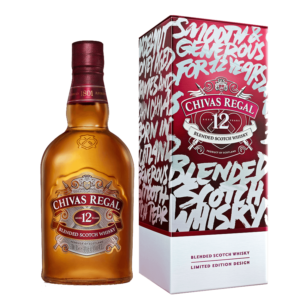 Chivas 12yo 700ml with Tin Can