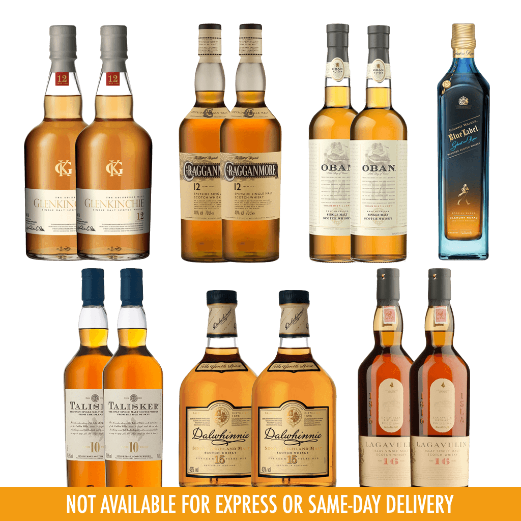 Classic Malts Bundle with FREE Johnnie Walker Blue Label Ghost and Rare