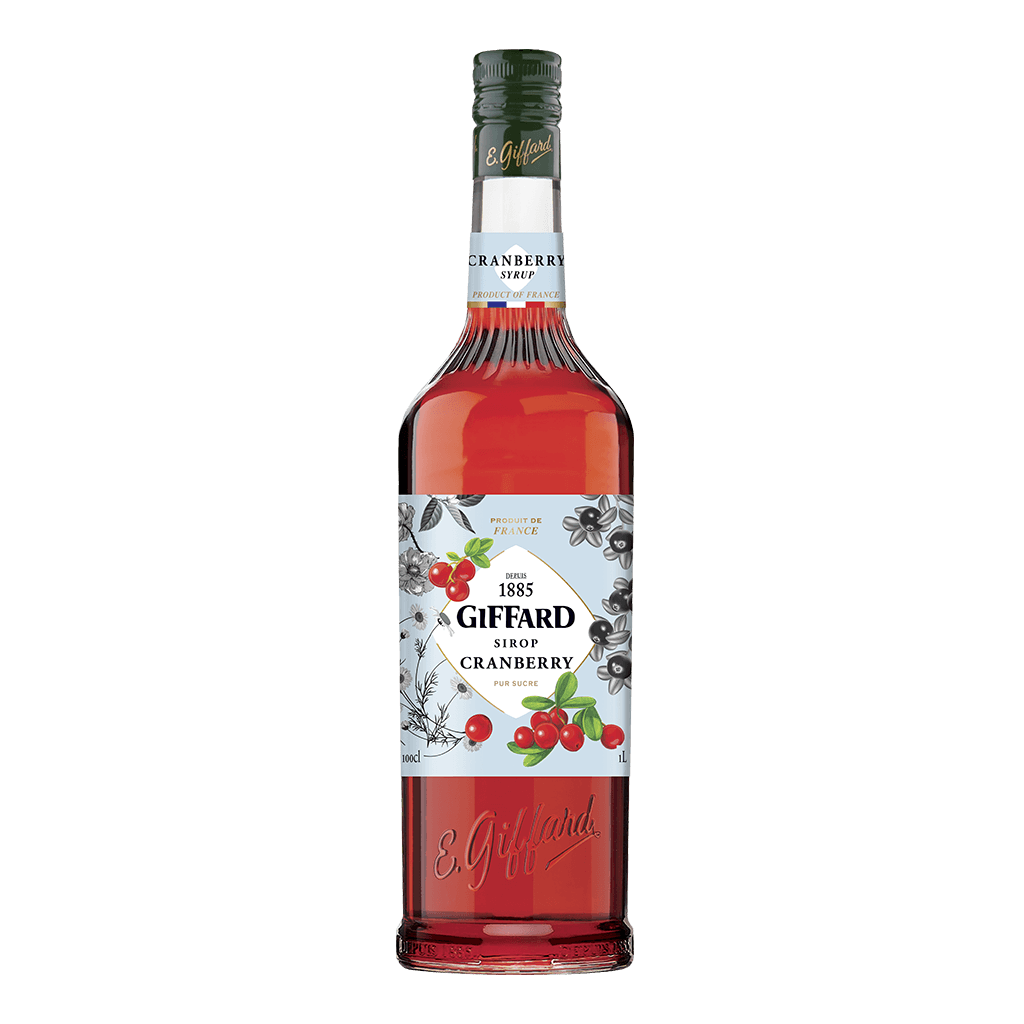 Giffard Syrups Cranberry 1L - Boozy.ph