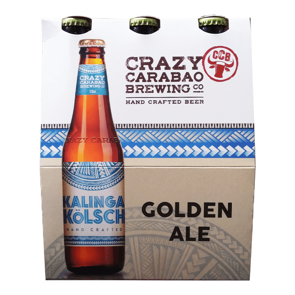 Crazy Carabao Kalinga Kolsch Golden Ale 330ml bottle 6-Pack
