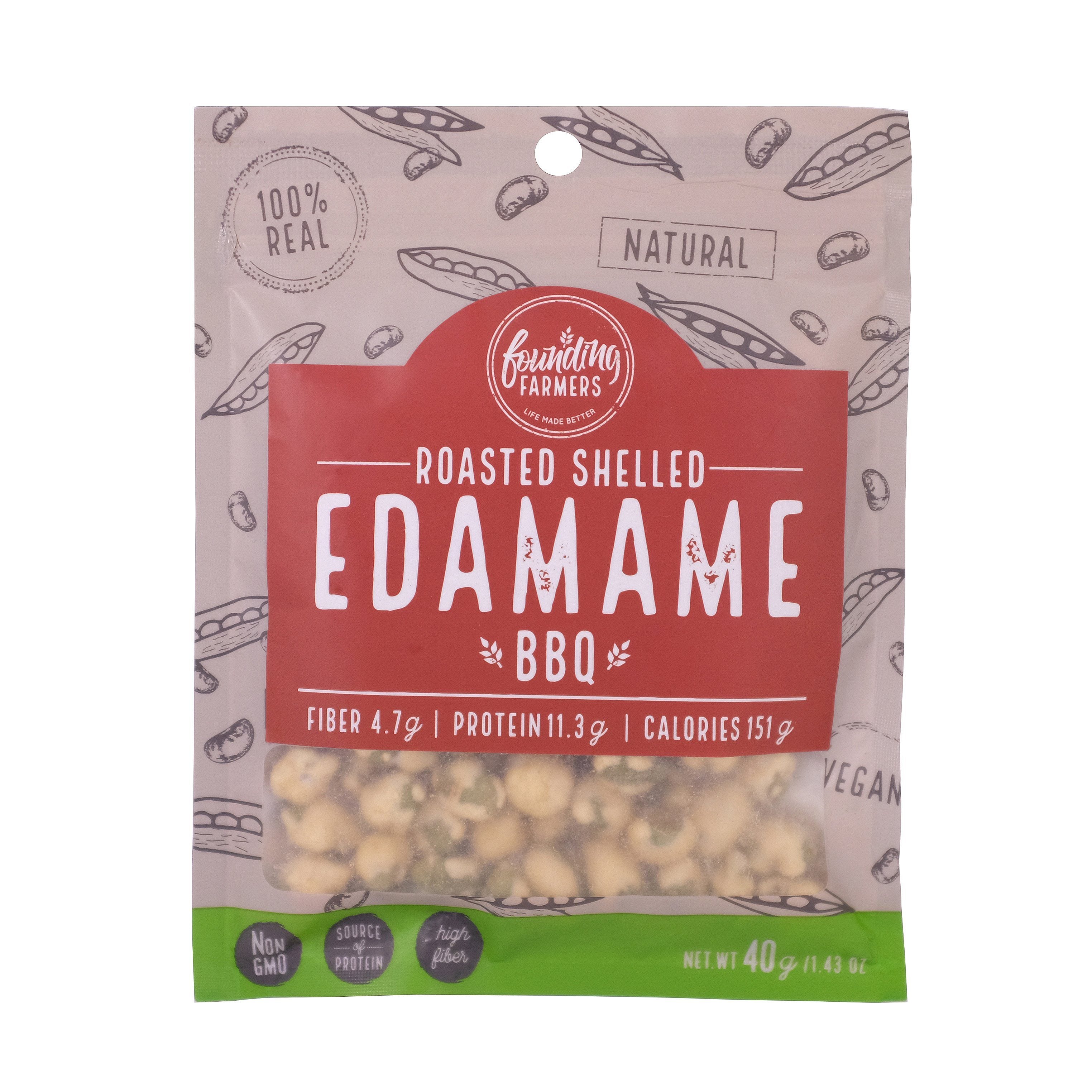 Founding Farmers Roasted Edamame BBQ - Boozy.ph