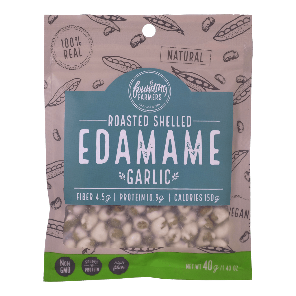 Founding Farmers Roasted Edamame Garlic - Boozy.ph