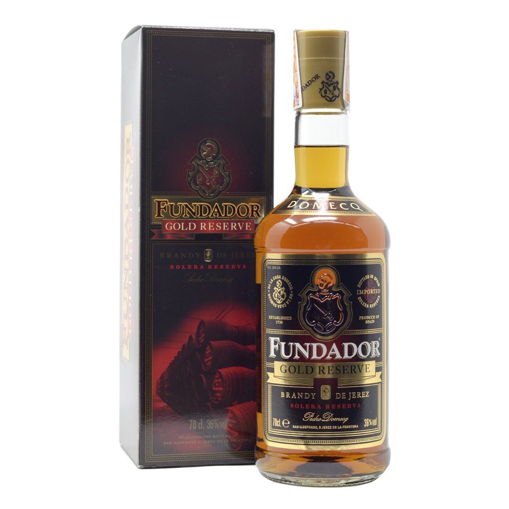 Fundador Gold Reserve 700ml - Boozy.ph