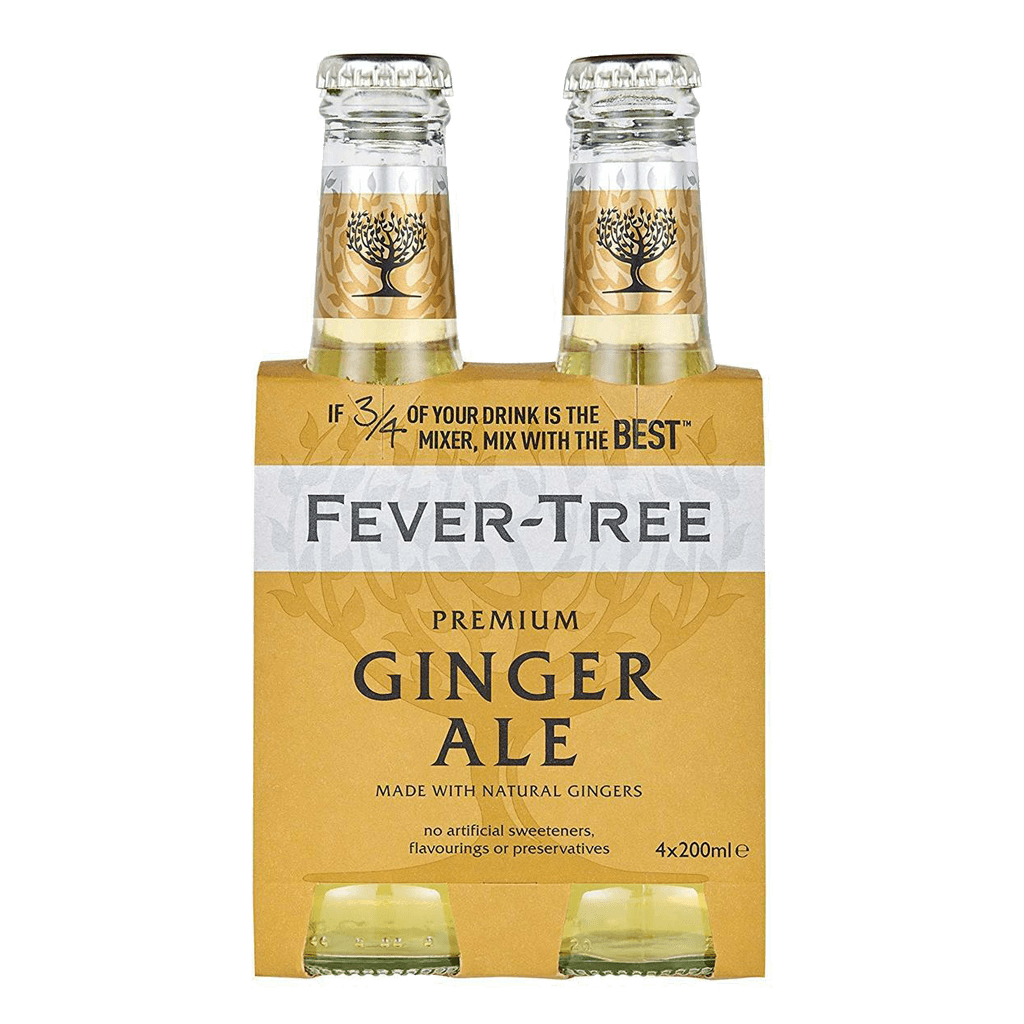 Fever Tree Ginger Ale 200ml 4-Pack