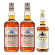 2 Fundador Light 1L + FREE Fundador Double Light 500ml