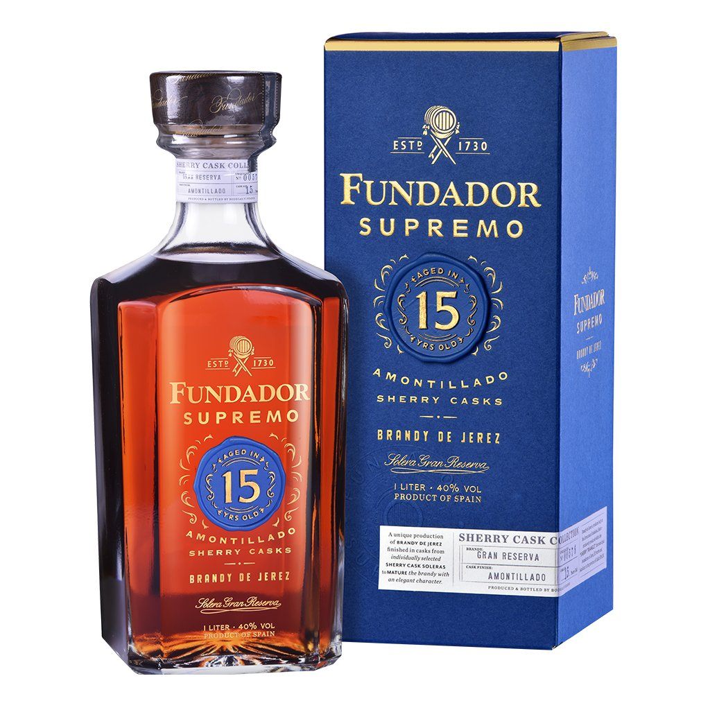 Fundador Supremo 15yo 1L - Boozy.ph