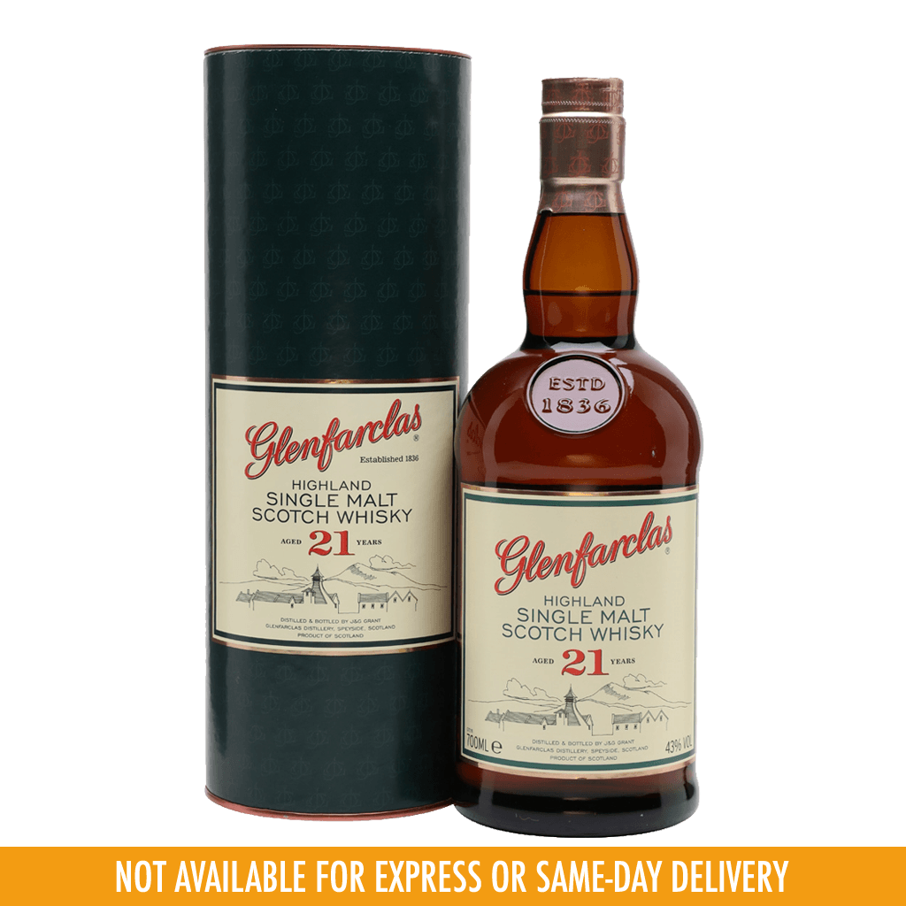 Glenfarclas 21yo 700ml - Boozy.ph