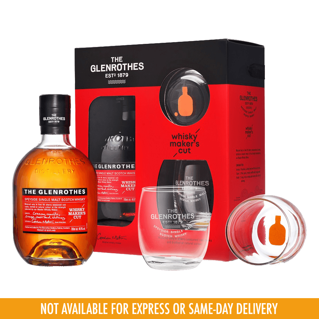 Glenrothes Whisky Maker's Cut with 2 FREE Glasses
