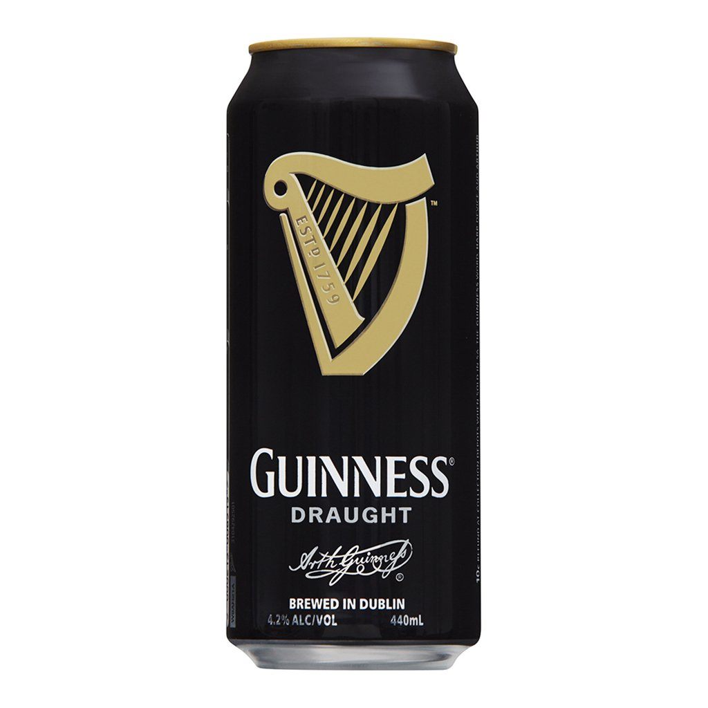 Guinness Draught Can 440ml - Boozy.ph