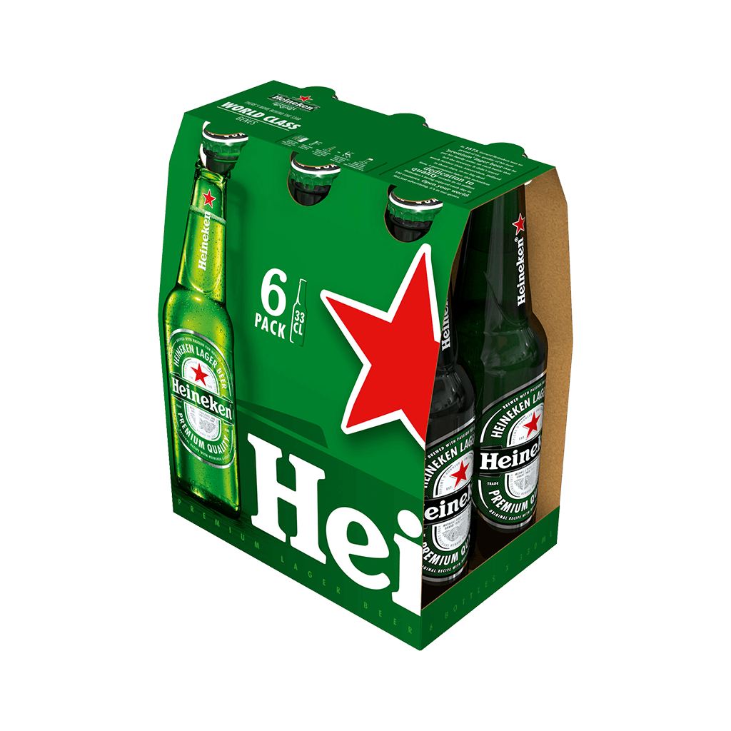Heineken 330ml 6 Pack - Boozy.ph