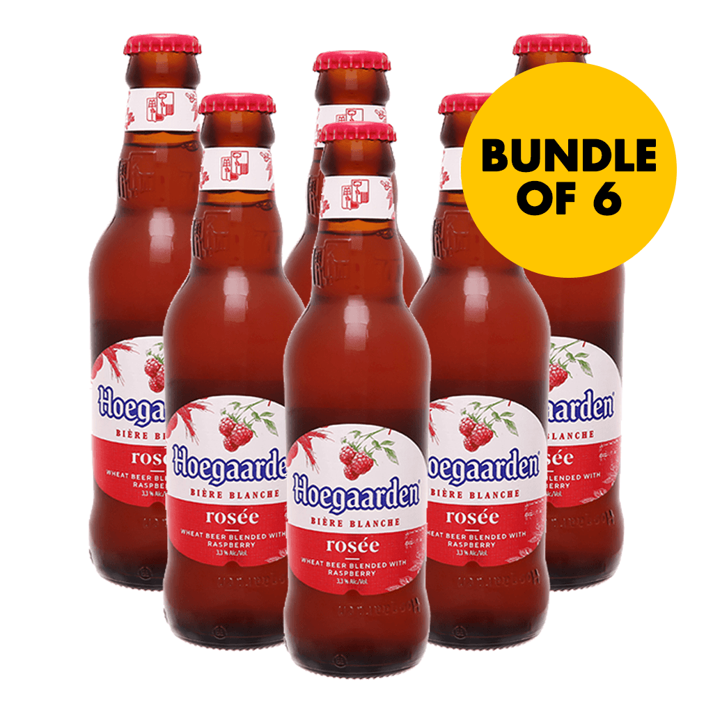 Hoegaarden Rosée 248ml Bottle Bundle of 6