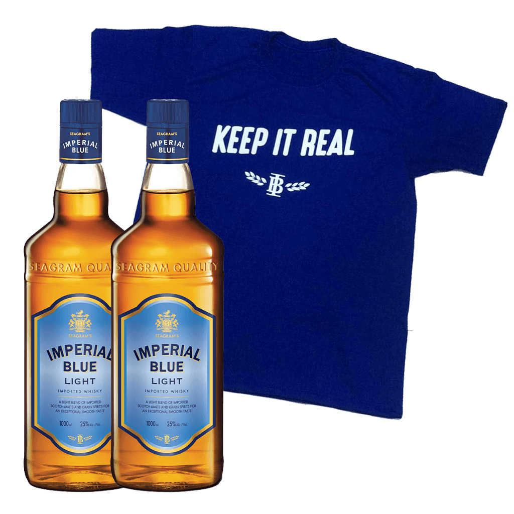 2 Imperial Blue Light 1L + FREE Imperial Blue Shirt