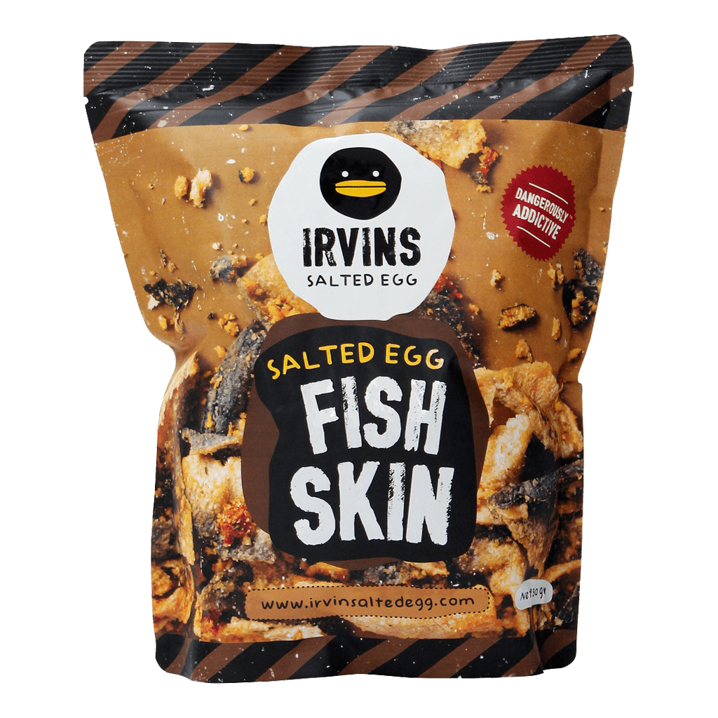 Irvin's Salted Egg Fish Skin 230g