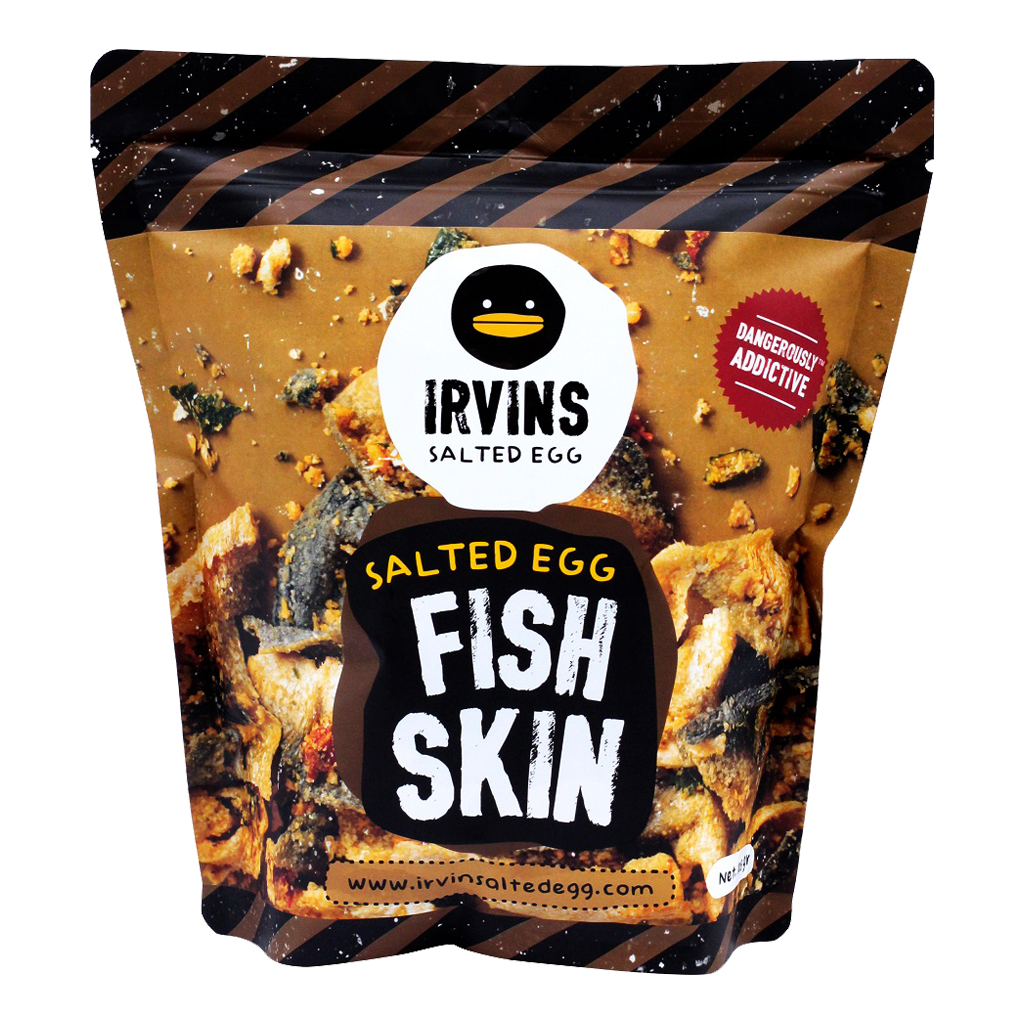Irvin's Salted Egg Fish Skin 105g