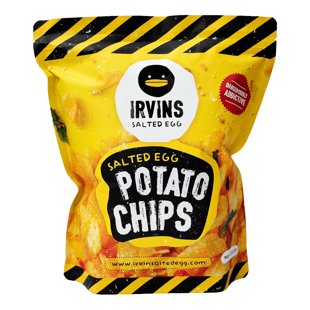 Irvin's Salted Egg Potato Chips 230g