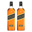 Johnnie Walker Black Label 1L Bundle of 2