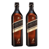 Johnnie Walker Double Black 1L Bundle of 2
