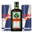 Jagermeister 350ml + 2 FREE Red Bull Can 250ml