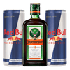 Jagermeister 350ml + 2 FREE Red Bull Can 250ml