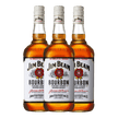 Jim Beam White 750ml Bundle of 3