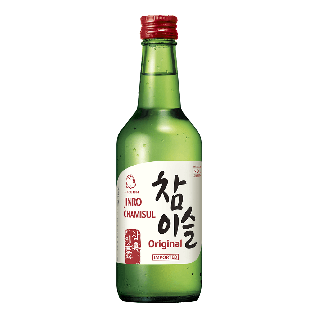 Jinro Chamisul Soju Classic 360ml bottle - Boozy.ph