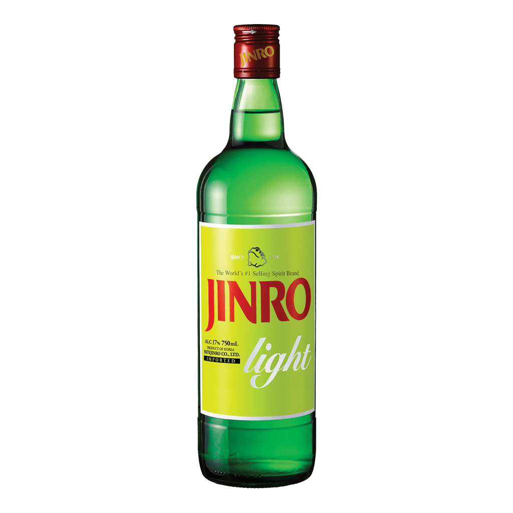 Jinro Light Soju 750ml - Boozy.ph