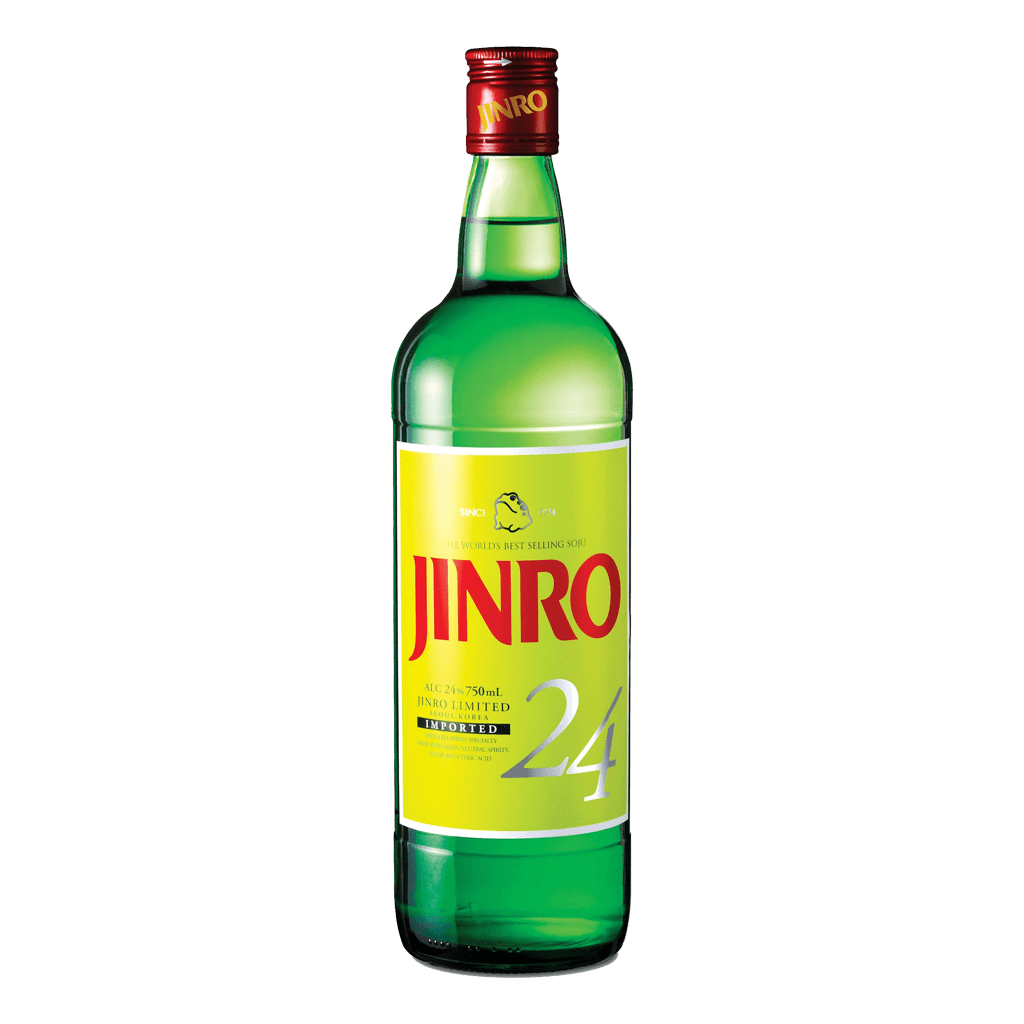 Jinro 24 Soju 750ml - Boozy.ph