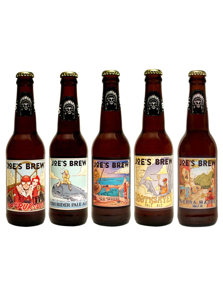 Joe's Brew Variety Pack 5 Bottles