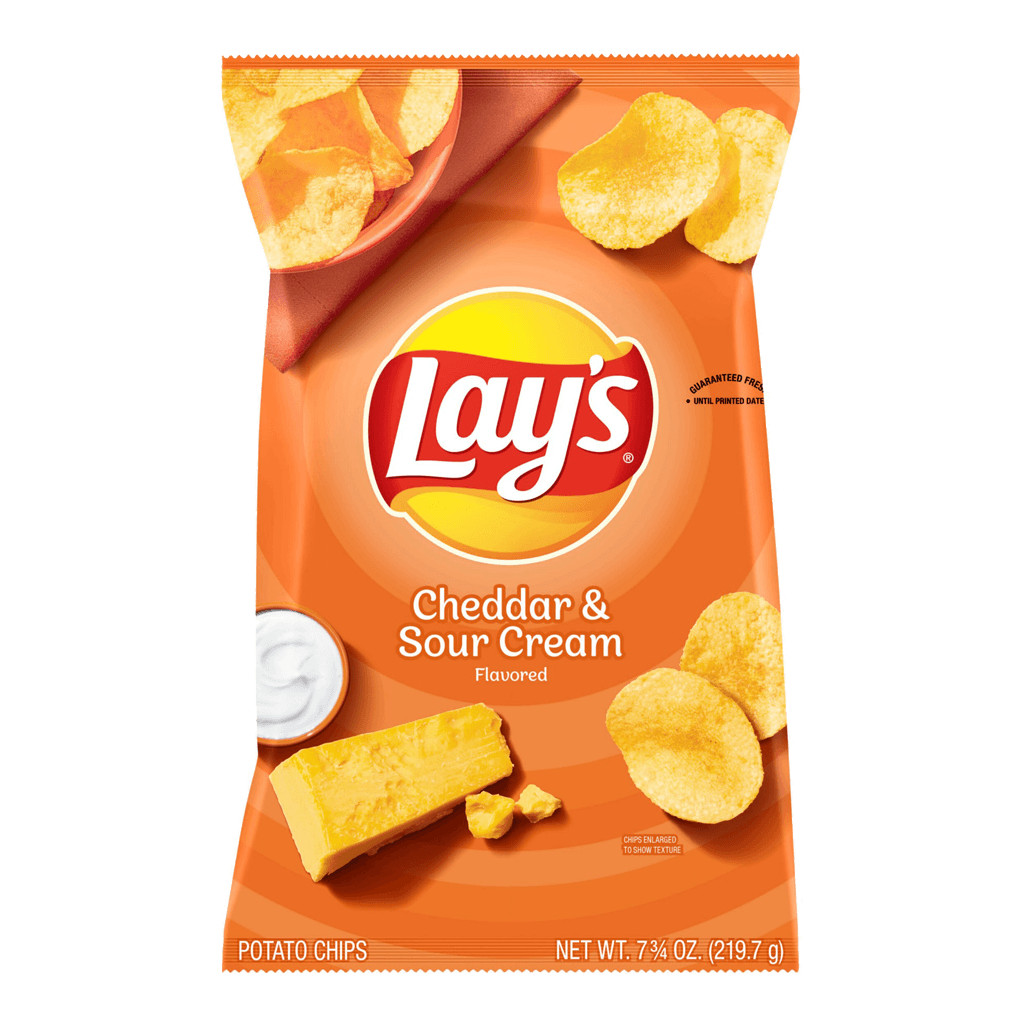 Lay's Cheddar & Sour Cream 6.5oz