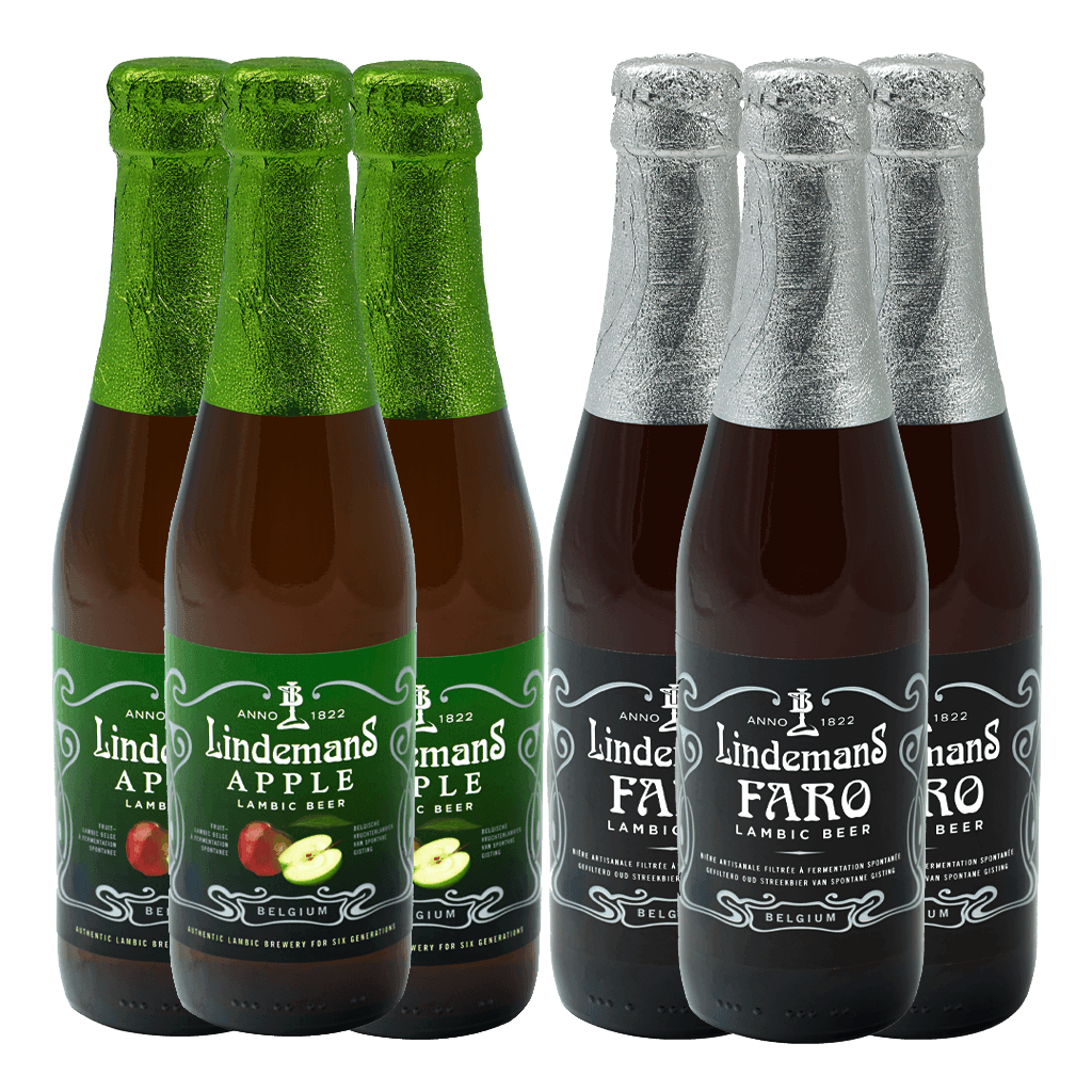 3 Lindemans Apple + FREE 3 Lindemans Faro