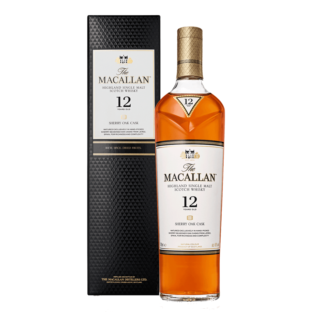 Macallan 12yo Sherry Oak 700ml - Boozy.ph