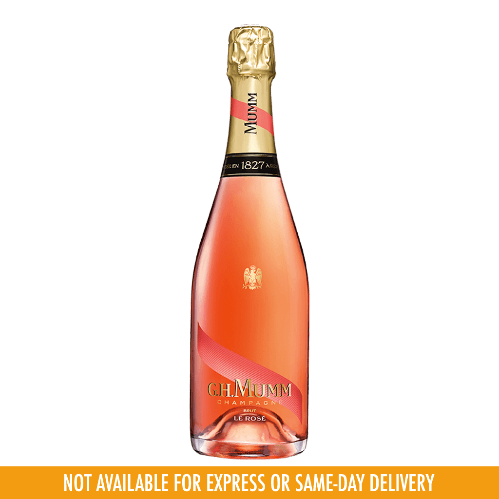 G.H. Mumm Cordon Rouge Le Rosé Brut Champagne 750ml