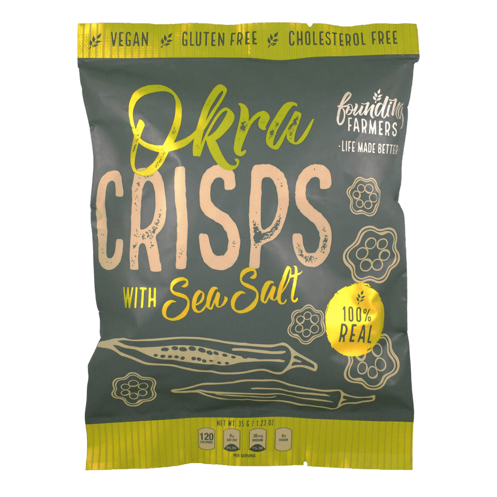 Founding Farmers Veggie Crisps Okra - Boozy.ph