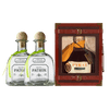 2 Patron Silver 750ml + 1 Pyrat XO Rum Limited Edition Bottle